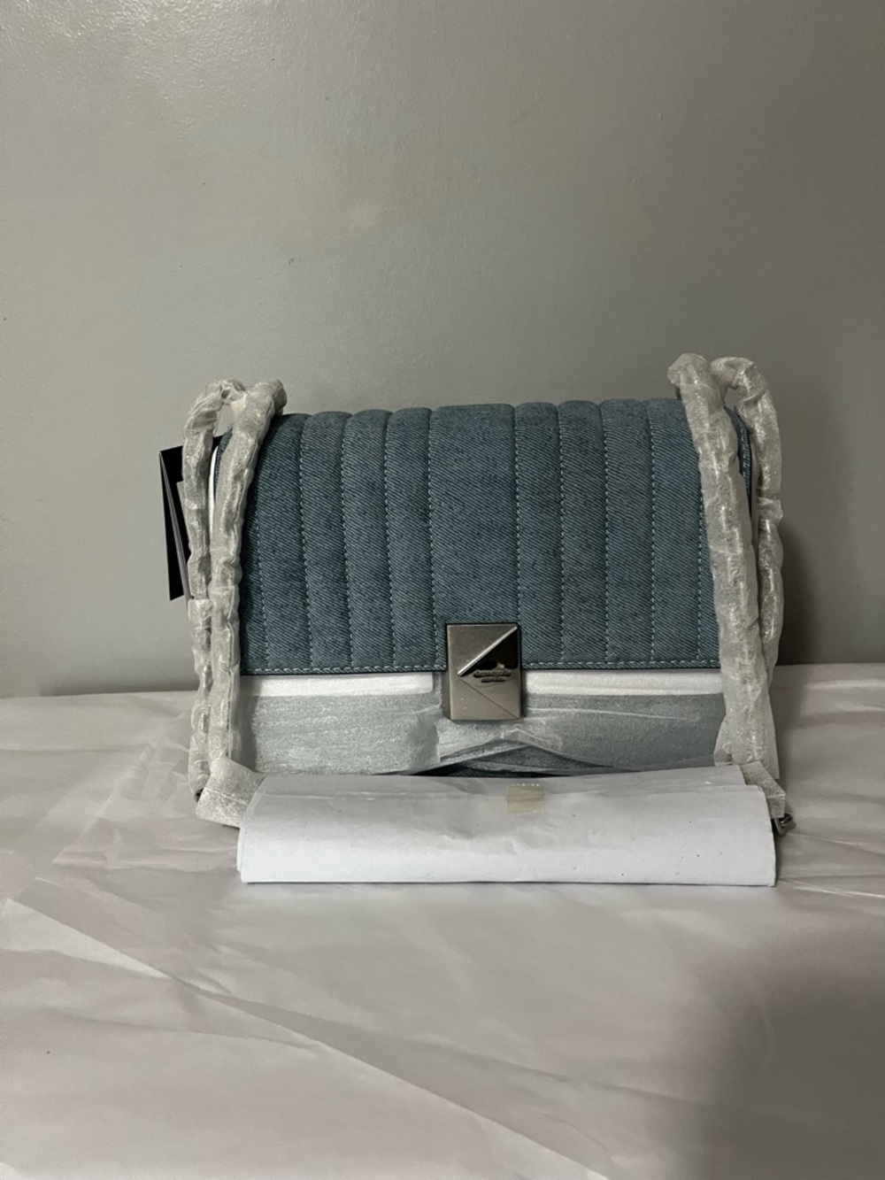 Kate Spade Deco Quilted Suede Shoulder/ Crossbody Bag -NWT - Picture 4 of 15